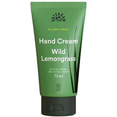 Urtekram Wild Lemongrass Blown Away Organiczny krem do rąk 75 ml, 1 sztuka Urtekram Wild Lemongrass Blown Away Organiczny krem do rąk 75 ml, 1 sztuka