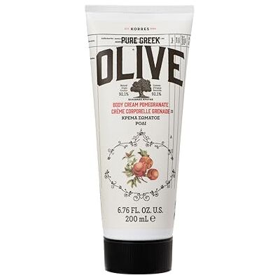 Korres OLIVE nawilżające mleczko do ciała dla kobiet i mężczyzn, szybko wchłaniające, z oliwą z oliwek z pierwszego tłoczenia, przetestowane dermatologicznie i wegańskie, 200 ml Korres OLIVE nawilżające mleczko do ciała dla kobiet i mężczyzn, szybko wchłaniające, z oliwą z oliwek z pierwszego tłoczenia, przetestowane dermatologicznie i wegańskie, 200 ml
