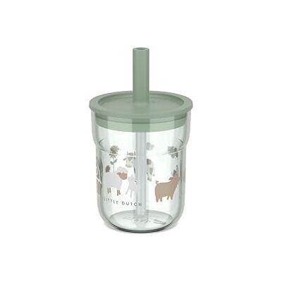 Mepal Kubek dla dzieci ze słomką Mio Little Dutch od 9 miesięcy nadaje się do mycia w zmywarce nie zawiera BPA 250 ml Little Farm Mepal Kubek dla dzieci ze słomką Mio Little Dutch od 9 miesięcy nadaje się do mycia w zmywarce nie zawiera BPA 250 ml Little Farm