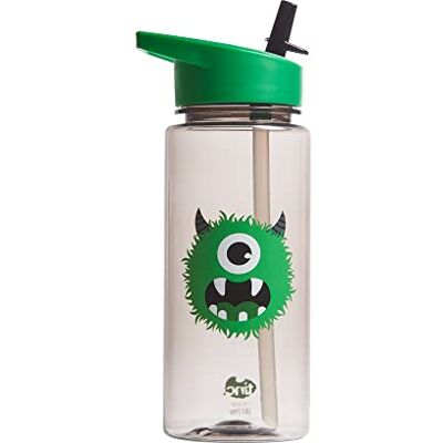 Tinc Green Camo 550 ml, szczelna butelka na wodę dla dzieci ze słomką, do szkoły i na wakacje, nie zawiera BPA Tinc Green Camo 550 ml, szczelna butelka na wodę dla dzieci ze słomką, do szkoły i na wakacje, nie zawiera BPA