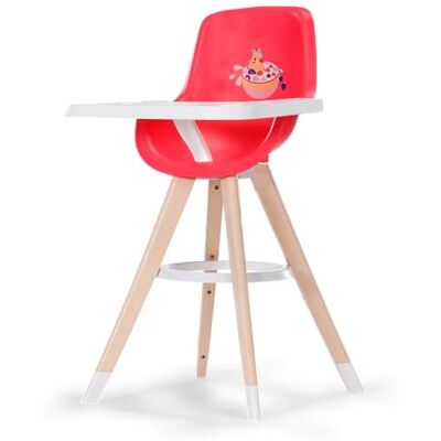 BABY born Wysokie krzesło dla lalek 36 cm i 43 cm w nowoczesnym wzornictwie Scandi, idealna wysokość do stołu dziecięcego BABY born Wysokie krzesło dla lalek 36 cm i 43 cm w nowoczesnym wzornictwie Scandi, idealna wysokość do stołu dziecięcego