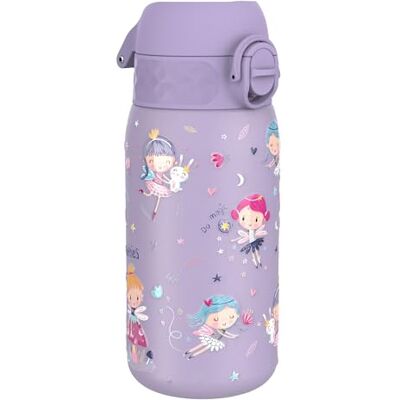 Ion8 Izolowana Stalowa Butelka na Wodę dla Dzieci, 320 ml/11 oz, Szczelna, Łatwa do Otwarcia, Bezpieczny Zamek, Można Myć w Zmywarce, Uchwyt do Przenoszenia, Higieniczne Pokrycie, Wróżki Ion8 Izolowana Stalowa Butelka na Wodę dla Dzieci, 320 ml/11 oz, Szczelna, Łatwa do Otwarcia, Bezpieczny Zamek, Można Myć w Zmywarce, Uchwyt do Przenoszenia, Higieniczne Pokrycie, Wróżki