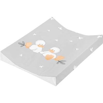 Julius Zöllner ® 2-klinowa mata do przewijania 50 x 65 cm – miękka podkładka do przewijania – folia wodoodporna i zmywalna – Made in Germany – OEKO-TEX Standard 100 – Quack Julius Zöllner ® 2-klinowa mata do przewijania 50 x 65 cm – miękka podkładka do przewijania – folia wodoodporna i zmywalna – Made in Germany – OEKO-TEX Standard 100 – Quack
