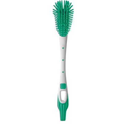 MAM Soft Baby Bottle Brush, Teat Brush with Hanging Hole for Easy Storage, Non-Scratch Brush, Ideally Suited for Cleaning Bottle Teats, Unisex (Colour May Vary) MAM Soft Baby Bottle Brush, Teat Brush with Hanging Hole for Easy Storage, Non-Scratch Brush, Ideally Suited for Cleaning Bottle Teats, Unisex (Colour May Vary)