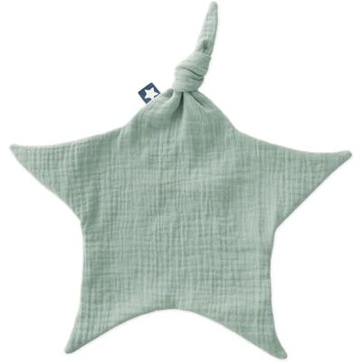 Julius Zöllner Chusta do wąsania ze 100% bawełny muślinowej, 35 cm, Öko-Tex Standard 100, Made in Germany, zielona Julius Zöllner Chusta do wąsania ze 100% bawełny muślinowej, 35 cm, Öko-Tex Standard 100, Made in Germany, zielona