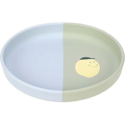 Lässig Baby Silikon Kinderteller/Silicone Plate Happy Fruits Lemon Lässig Baby Silikon Kinderteller/Silicone Plate Happy Fruits Lemon
