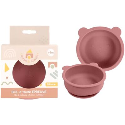 DORON & CHARLIE Miska z przyssawką Posiłek dla dziecka 056760 Różowy Silikon 350 ml Kompatybilny z mikrofalówką Pralka Łatwy do czyszczenia Talerz dla dziecka Od 4 miesiąca DORON & CHARLIE Miska z przyssawką Posiłek dla dziecka 056760 Różowy Silikon 350 ml Kompatybilny z mikrofalówką Pralka Łatwy do czyszczenia Talerz dla dziecka Od 4 miesiąca