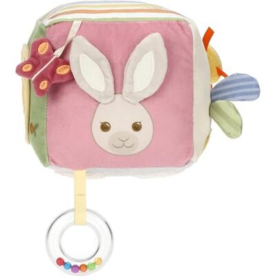 THUN Kostka do zabawy w kostkę Na zewnątrz: 97% poliester, 2% bawełna, wypełnienie 100% poliester PE kolekcja Baby Dolce Farm 14 x 14 cm THUN Kostka do zabawy w kostkę Na zewnątrz: 97% poliester, 2% bawełna, wypełnienie 100% poliester PE kolekcja Baby Dolce Farm 14 x 14 cm