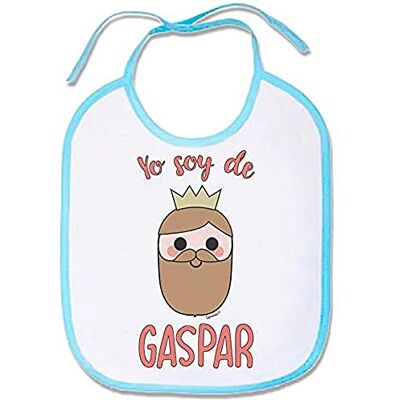SUPERMOLON 01003 – Śliniak dziecięcy ze sznurowaniem, błękitny, unisex SUPERMOLON 01003 – Śliniak dziecięcy ze sznurowaniem, błękitny, unisex