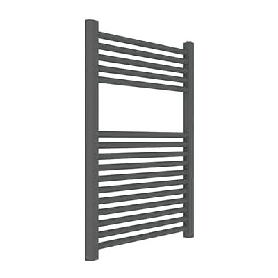 ERCOS Podgrzewacz do ręczników Termopatio Łazienka Rozmiar 500x770 MM Grzejnik Kolor Szary Żelazko Matowe, 1/2 "Wyposażony w Zestaw Montażowy ERCOS Podgrzewacz do ręczników Termopatio Łazienka Rozmiar 500x770 MM Grzejnik Kolor Szary Żelazko Matowe, 1/2 "Wyposażony w Zestaw Montażowy