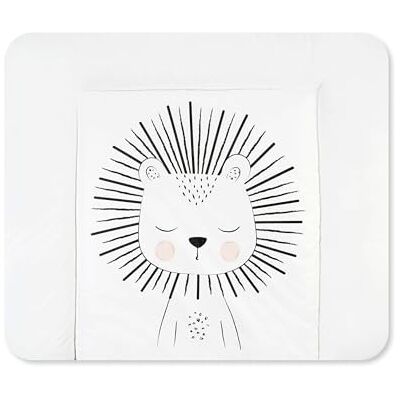 Julius Zöllner Mata do przewijania Softy 75 x 75 cm – podkładka do przewijania – wodoszczelna i zmywalna – Made in Germany – Oeko-Tex Standard 100 – Lion Julius Zöllner Mata do przewijania Softy 75 x 75 cm – podkładka do przewijania – wodoszczelna i zmywalna – Made in Germany – Oeko-Tex Standard 100 – Lion