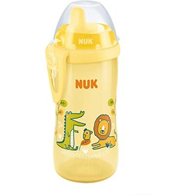 NUK Kiddy Kubek dla dzieci - Wodoszczelny 300 ml Żółty NUK Kiddy Kubek dla dzieci - Wodoszczelny 300 ml Żółty