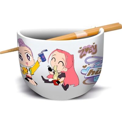 Stor CUENCO RAMEN CON PALILLOS EN CAJA REGALO KPOP DEMON HUNTERS Stor CUENCO RAMEN CON PALILLOS EN CAJA REGALO KPOP DEMON HUNTERS