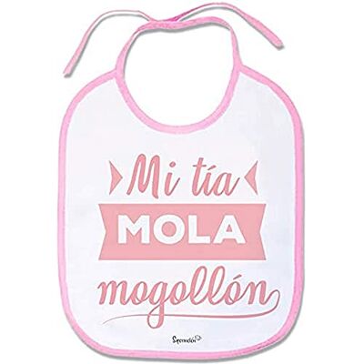 SUPERMOLON 01461 – Śliniak dziecięcy ze sznurowaniem, różowy pastelowy, unisex SUPERMOLON 01461 – Śliniak dziecięcy ze sznurowaniem, różowy pastelowy, unisex