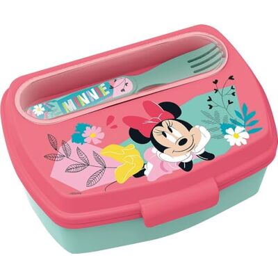 Tataway PUDEŁKO NA KANAPKI+SZTUĆCE MOD.FUNNY MINNIE Tataway PUDEŁKO NA KANAPKI+SZTUĆCE MOD.FUNNY MINNIE