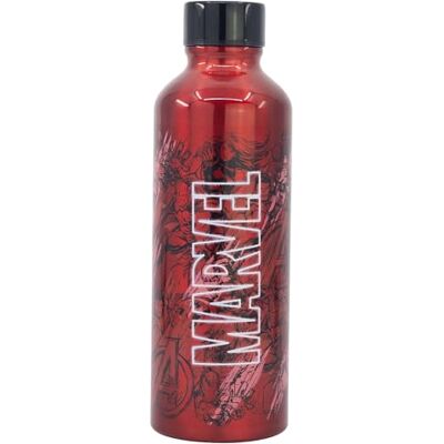 Stor Butelka aluminiowa dla młodych dorosłych butelka na wodę wielokrotnego użytku marki Marvel 755 ml Stor Butelka aluminiowa dla młodych dorosłych butelka na wodę wielokrotnego użytku marki Marvel 755 ml
