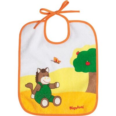 Playshoes 507195-625 Śliniak z wiązaniami i podkładką foliową "Koń" 28 x 24 cm Playshoes 507195-625 Śliniak z wiązaniami i podkładką foliową "Koń" 28 x 24 cm
