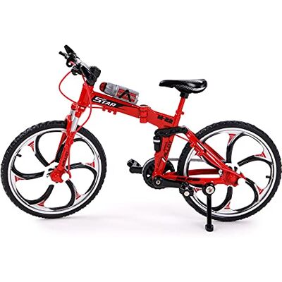 TROTTIFUN Rower górski 031435 Losowy kolor Metal Finger Bike Zabawka na palec Dla dziecka Urodziny Prezent 1/10 Miniatura 17 cm x 6,5 cm Od 3 lat TROTTIFUN Rower górski 031435 Losowy kolor Metal Finger Bike Zabawka na palec Dla dziecka Urodziny Prezent 1/10 Miniatura 17 cm x 6,5 cm Od 3 lat