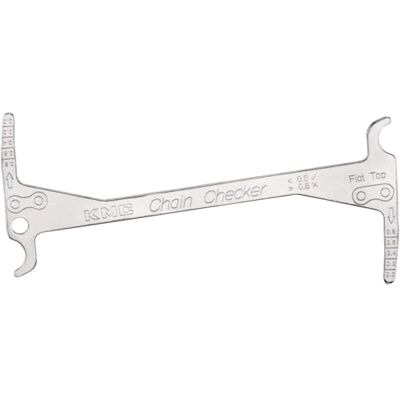 KMC Easy Chain Checker Narzędzie do pomiaru zużycia łańcucha, uniwersalne, srebrne KMC Easy Chain Checker Narzędzie do pomiaru zużycia łańcucha, uniwersalne, srebrne