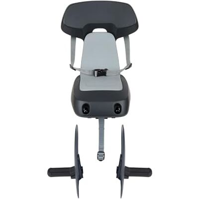 8636100022 POLISPORT Fotelik Rowerowy Guppy Junior MIK-HD dla dzieci od 6 lat, kompatybilne z rozmiarze 24''-29'' oraz elektrycznymi z bagażnikiem MIK HD, maksymalne 27 kg, kolor Ciemnoszary 8636100022 POLISPORT Fotelik Rowerowy Guppy Junior MIK-HD dla dzieci od 6 lat, kompatybilne z rozmiarze 24''-29'' oraz elektrycznymi z bagażnikiem MIK HD, maksymalne 27 kg, kolor Ciemnoszary