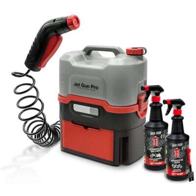 ERRECOM 1000 Miglia Zestaw do Czyszczenia Roweru BIO: JET GUN PRO+Przenośna Myjka Ciśnieniowa ze Zbiornikiem 8L, BKR 1105 Środek do Czyszczenia Roweru Bio 1L, BKR 2101 Odtłuszczacz do Łańcucha Bio 1L ERRECOM 1000 Miglia Zestaw do Czyszczenia Roweru BIO: JET GUN PRO+Przenośna Myjka Ciśnieniowa ze Zbiornikiem 8L, BKR 1105 Środek do Czyszczenia Roweru Bio 1L, BKR 2101 Odtłuszczacz do Łańcucha Bio 1L
