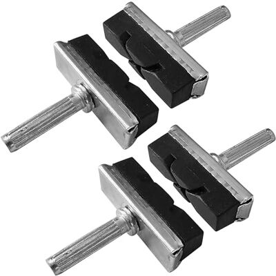 3701260894381 cyclingcolors 4 x klocki hamulcowe do rowerów 40 mm szczęki klocki typu X wspornik wspornikowy vintage heroiczny rower gumowy, czarny 3701260894381 cyclingcolors 4 x klocki hamulcowe do rowerów 40 mm szczęki klocki typu X wspornik wspornikowy vintage heroiczny rower gumowy, czarny