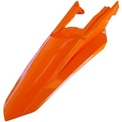 RACETECH Błotnik tylny KTM REPLICA pomarańczowy FLUO RACETECH Błotnik tylny KTM REPLICA pomarańczowy FLUO