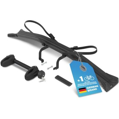 Fischer Zestaw rozszerzający do bagażnika rowerowego RoadLine Black, łącznie z materiałem montażowym, na 3. rower, czarny Fischer Zestaw rozszerzający do bagażnika rowerowego RoadLine Black, łącznie z materiałem montażowym, na 3. rower, czarny