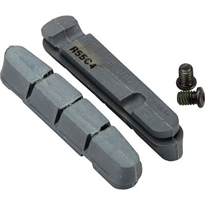 Shimano Unisex – okładzina hamulcowa dla dorosłych R55C4 do Cartridge, klocki hamulcowe, 50 par, do felg karbonowych, czarna Shimano Unisex – okładzina hamulcowa dla dorosłych R55C4 do Cartridge, klocki hamulcowe, 50 par, do felg karbonowych, czarna