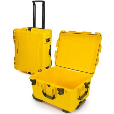 NANUK Wheeled Series 960 Wodoodporny futerał ochronny z lekkiej żywicy NK-7, na kółkach, żółty NANUK Wheeled Series 960 Wodoodporny futerał ochronny z lekkiej żywicy NK-7, na kółkach, żółty