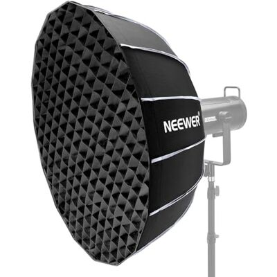 NEEWER 85 cm Paraboliczny sześciokąt szybkookąt, szybka instalacja/skladany parasol z mocowaniem Bowens, metalowe naczynie kosmetyczne, dyfuzory, siatka/torba NEEWER 85 cm Paraboliczny sześciokąt szybkookąt, szybka instalacja/skladany parasol z mocowaniem Bowens, metalowe naczynie kosmetyczne, dyfuzory, siatka/torba