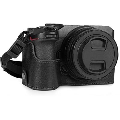 MegaGear Ever Ready etui na aparat z prawdziwej skóry, kompatybilne z Nikon Z30 MegaGear Ever Ready etui na aparat z prawdziwej skóry, kompatybilne z Nikon Z30