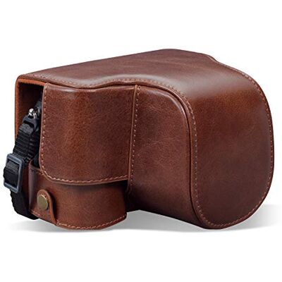 MegaGear MG1953 Ever Ready prawdziwa skóra etui na aparat kompatybilny z Sony Alpha 7C brązowy MegaGear MG1953 Ever Ready prawdziwa skóra etui na aparat kompatybilny z Sony Alpha 7C brązowy