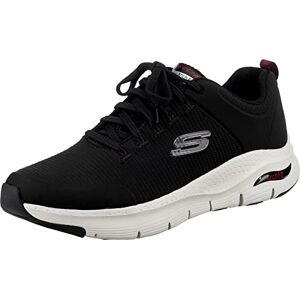 232200_BKW Skechers Męskie sneakersy Arch Fit Paradyme, Czarna tekstylna biała wykończenie, 42 EU 232200_BKW Skechers Męskie sneakersy Arch Fit Paradyme, Czarna tekstylna biała wykończenie, 42 EU