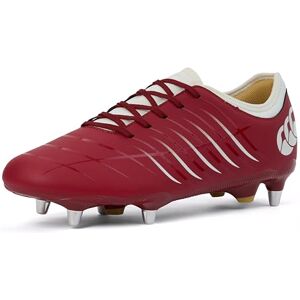 Q-B000182 Canterbury Buty do rugby CCC Phoenix 2.0 Team Soft Ground Unisex, Czerwona dalia, 47.5 EU Q-B000182 Canterbury Buty do rugby CCC Phoenix 2.0 Team Soft Ground Unisex, Czerwona dalia, 47.5 EU