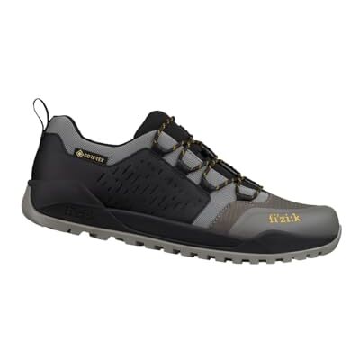 TEF2EGR1V121044 Fizik Terra Ergolace GTX płaskie buty rowerowe offroad, unisex, szare/czarne, 44 EU, Szary Czarny, 42.5 EU TEF2EGR1V121044 Fizik Terra Ergolace GTX płaskie buty rowerowe offroad, unisex, szare/czarne, 44 EU, Szary Czarny, 42.5 EU