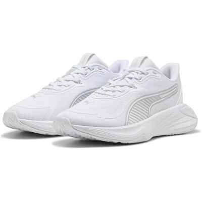 310477 PUMA Damskie Pwr Hybrid Tr WnsCross Trainer, Puma White Puma Silver, 41 EU 310477 PUMA Damskie Pwr Hybrid Tr WnsCross Trainer, Puma White Puma Silver, 41 EU