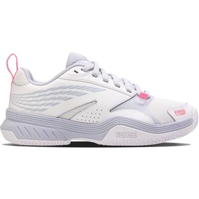 99084104M K-Swiss Performance Speedex Padel damskie buty tenisowe, białe/Arctic Ice/neonowe różowe, rozmiar 35,5 EU, White Arctic Ice Neon Pink, 35.5 eu 99084104M K-Swiss Performance Speedex Padel damskie buty tenisowe, białe/Arctic Ice/neonowe różowe, rozmiar 35,5 EU, White Arctic Ice Neon Pink, 35.5 eu