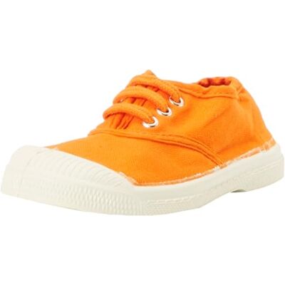 E15004C15N Bensimon Chłopiec Unisex Kinder Tenis Koronkowy Koszyk, Clementine, 32 EU, Clementine, 32 EU E15004C15N Bensimon Chłopiec Unisex Kinder Tenis Koronkowy Koszyk, Clementine, 32 EU, Clementine, 32 EU