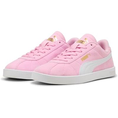 398886 PUMA Club II JR Sneaker, Pink Shimmer White, 4,5 UK, Różowy połysk PUMA biały, 4.5 UK 398886 PUMA Club II JR Sneaker, Pink Shimmer White, 4,5 UK, Różowy połysk PUMA biały, 4.5 UK