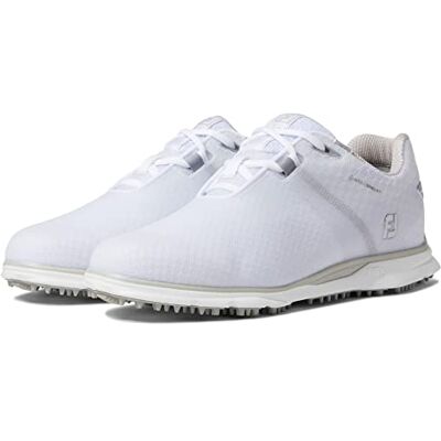 98144 FootJoy Damskie Pro SL sportowe buty golfowe, białe/jasnoszare, rozmiar 5 UK 98144 FootJoy Damskie Pro SL sportowe buty golfowe, białe/jasnoszare, rozmiar 5 UK