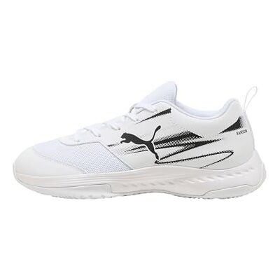 108105 PUMA Unisex dziecięce Varion Ii Jr buty halowe, Puma White Puma Black, 35 EU 108105 PUMA Unisex dziecięce Varion Ii Jr buty halowe, Puma White Puma Black, 35 EU