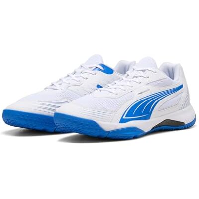 107850 PUMA Unisex SOLARFLASH III buty halowe, biało-ultra niebiesko-czarne, 40 EU, Puma Biały Ultra Niebieski PUMA Czarny, 42.5 EU 107850 PUMA Unisex SOLARFLASH III buty halowe, biało-ultra niebiesko-czarne, 40 EU, Puma Biały Ultra Niebieski PUMA Czarny, 42.5 EU