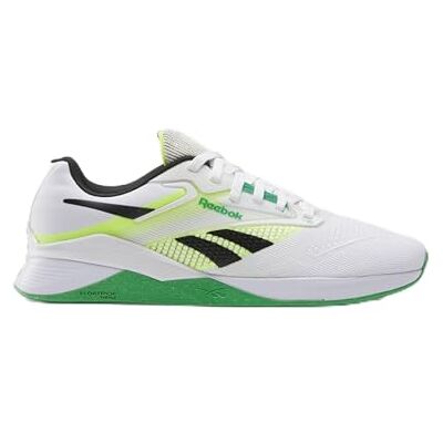112667 Reebok Unisex Nano X4 Sneaker, Ftwwht Soacye Spogre, 45.5 EU 112667 Reebok Unisex Nano X4 Sneaker, Ftwwht Soacye Spogre, 45.5 EU