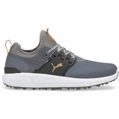 37607803/37623403 PUMA Męskie buty golfowe Ignite Articulate, Quiet Shade/PUMA Team Gold/PUMA Black, 11 US 37607803/37623403 PUMA Męskie buty golfowe Ignite Articulate, Quiet Shade/PUMA Team Gold/PUMA Black, 11 US