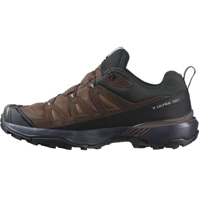 L47571200 Salomon Męskie buty trekkingowe X Ultra 360 Leather Gore-tex, Dark Earth Delicioso Sharkskin, 48 EU L47571200 Salomon Męskie buty trekkingowe X Ultra 360 Leather Gore-tex, Dark Earth Delicioso Sharkskin, 48 EU