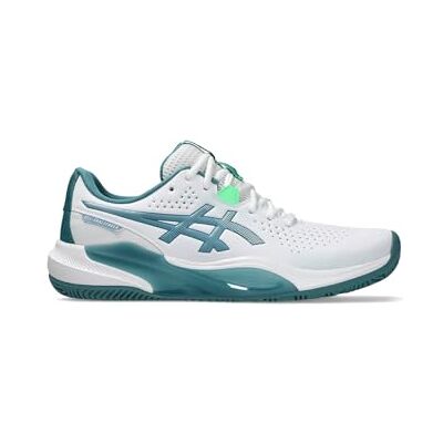 1041A511-101 ASICS Gel-Challenger 15 Padel męskie buty sportowe, White Misty Pine, 40.5 EU 1041A511-101 ASICS Gel-Challenger 15 Padel męskie buty sportowe, White Misty Pine, 40.5 EU