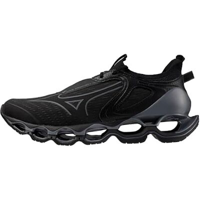 411504 Mizuno Męskie buty do biegania Wave Prophecy 14, Czarno-ciemny cień, 46 EU 411504 Mizuno Męskie buty do biegania Wave Prophecy 14, Czarno-ciemny cień, 46 EU