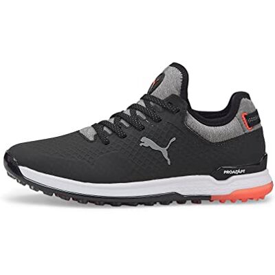 376157 PUMA Damskie buty golfowe ProadapAlphacat WMNS, Czarny srebrny gorący koral 39 EU 376157 PUMA Damskie buty golfowe ProadapAlphacat WMNS, Czarny srebrny gorący koral 39 EU