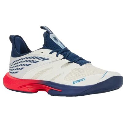 07392-146-M-8 M K-Swiss Performance męskie buty tenisowe SPEEDTRAC, Blanc de Blanc/Blue Opal/Lollipop, 41 EU, Blanc De Blanc Blue Opal Lollipop, 41 EU 07392-146-M-8 M K-Swiss Performance męskie buty tenisowe SPEEDTRAC, Blanc de Blanc/Blue Opal/Lollipop, 41 EU, Blanc De Blanc Blue Opal Lollipop, 41 EU